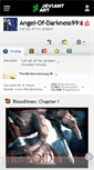 Mobile Screenshot of angel-of-darkness99.deviantart.com