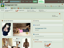 Tablet Screenshot of montagsmaler1324.deviantart.com