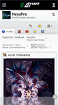 Mobile Screenshot of neyopro.deviantart.com