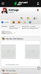 Mobile Screenshot of kothoga.deviantart.com
