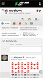 Mobile Screenshot of my-shows.deviantart.com