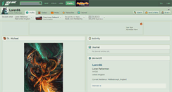 Desktop Screenshot of loren86.deviantart.com