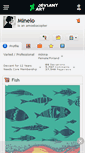 Mobile Screenshot of minelo.deviantart.com