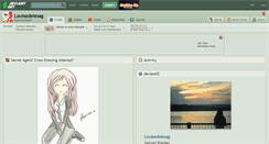 Desktop Screenshot of louisedelesag.deviantart.com