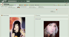 Desktop Screenshot of gothicpug.deviantart.com