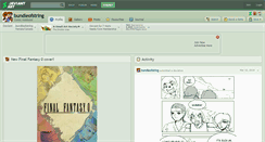 Desktop Screenshot of bundleofstring.deviantart.com