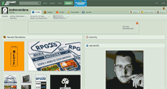 Desktop Screenshot of andrewardena.deviantart.com