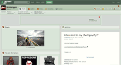 Desktop Screenshot of bekkengen.deviantart.com