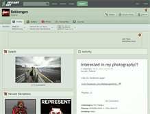 Tablet Screenshot of bekkengen.deviantart.com