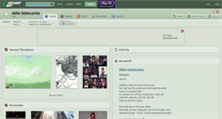 Desktop Screenshot of mille-settecento.deviantart.com
