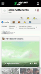 Mobile Screenshot of mille-settecento.deviantart.com