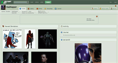 Desktop Screenshot of madmapper.deviantart.com