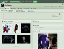 Tablet Screenshot of madmapper.deviantart.com