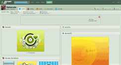 Desktop Screenshot of natoscube.deviantart.com