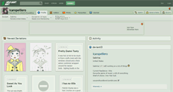 Desktop Screenshot of icanspelliero.deviantart.com