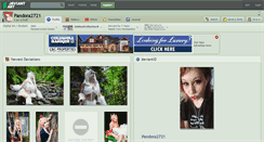 Desktop Screenshot of pandora2721.deviantart.com