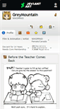 Mobile Screenshot of greymountain.deviantart.com