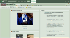 Desktop Screenshot of moroccanart.deviantart.com