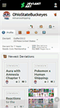 Mobile Screenshot of ohiostatebuckeyes.deviantart.com