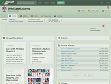 Tablet Screenshot of ohiostatebuckeyes.deviantart.com