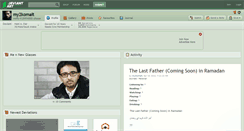 Desktop Screenshot of my2komait.deviantart.com