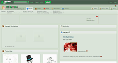 Desktop Screenshot of kit-kat-neko.deviantart.com