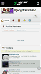 Mobile Screenshot of djangofansclub.deviantart.com