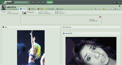 Desktop Screenshot of nikki1814.deviantart.com