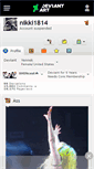 Mobile Screenshot of nikki1814.deviantart.com