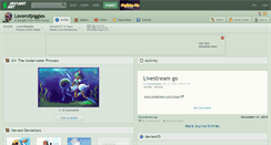 Desktop Screenshot of loverofpiggies.deviantart.com