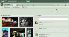 Desktop Screenshot of mizzmorgie.deviantart.com