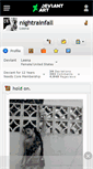 Mobile Screenshot of nightrainfall.deviantart.com