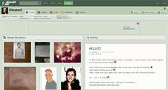 Desktop Screenshot of chicota10.deviantart.com