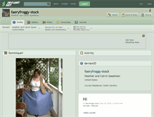 Tablet Screenshot of faeryfroggy-stock.deviantart.com