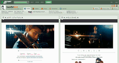 Desktop Screenshot of gazerei.deviantart.com