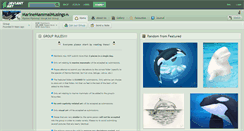 Desktop Screenshot of marinemammalmusings.deviantart.com