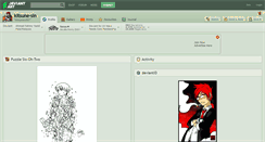 Desktop Screenshot of kitsune-sin.deviantart.com