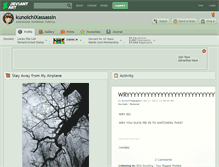 Tablet Screenshot of kunoichixassassin.deviantart.com
