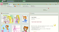 Desktop Screenshot of chocomira.deviantart.com