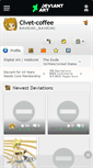 Mobile Screenshot of civet-coffee.deviantart.com
