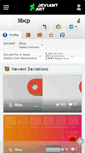 Mobile Screenshot of libcp.deviantart.com