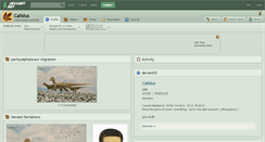 Desktop Screenshot of calisius.deviantart.com