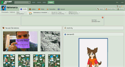 Desktop Screenshot of fabiomarca.deviantart.com