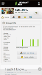 Mobile Screenshot of cats--rp.deviantart.com