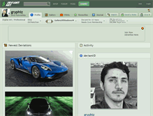 Tablet Screenshot of gryphiz.deviantart.com