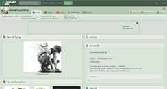 Desktop Screenshot of cinnamonmints.deviantart.com