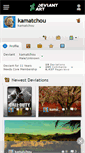 Mobile Screenshot of kamatchou.deviantart.com