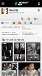 Mobile Screenshot of niennis.deviantart.com