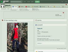 Tablet Screenshot of daisy44.deviantart.com