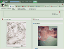Tablet Screenshot of kiiwi.deviantart.com